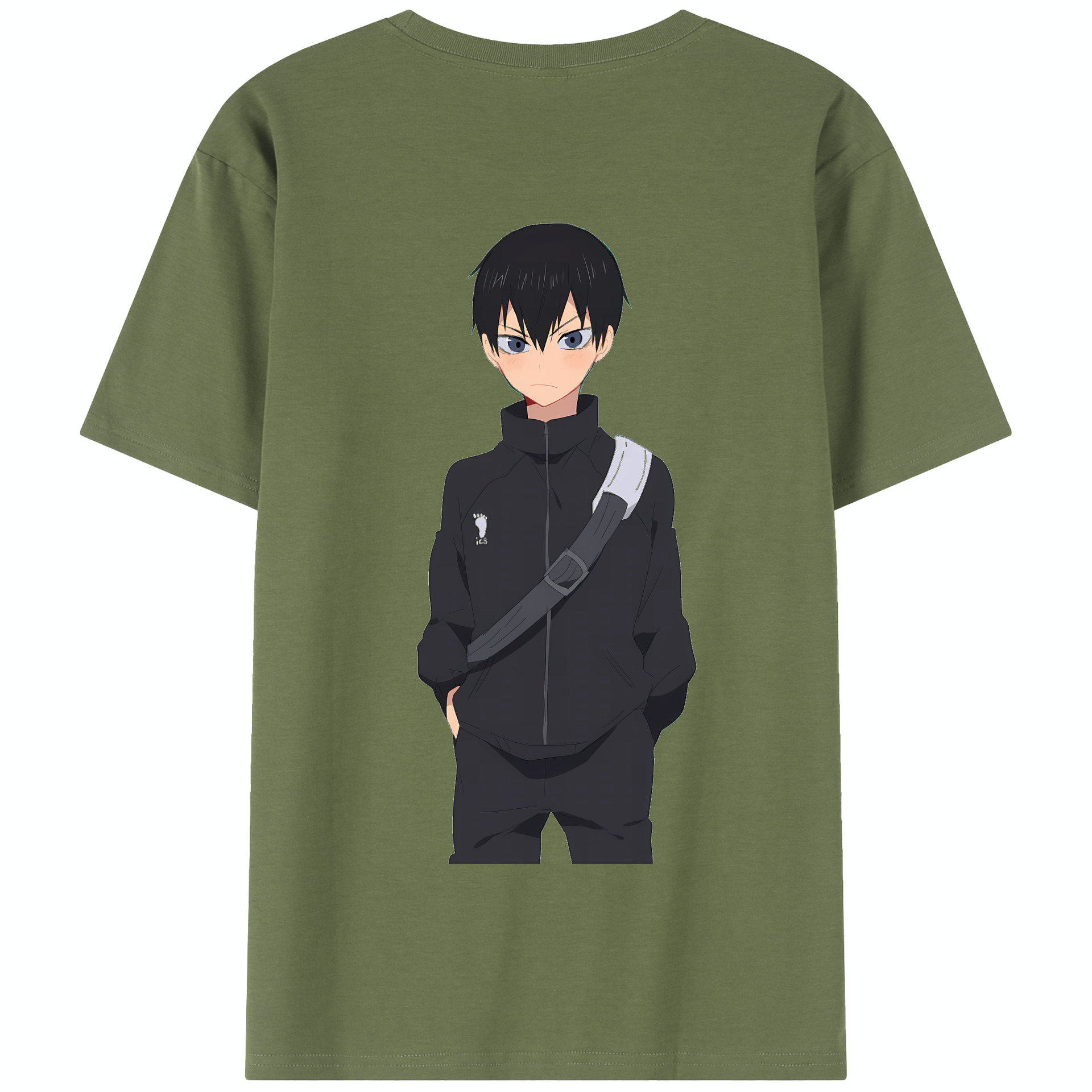 （画像用） ハイキュー!! Haikyu!! 綿100％半袖Tシャツ（背面プリント）